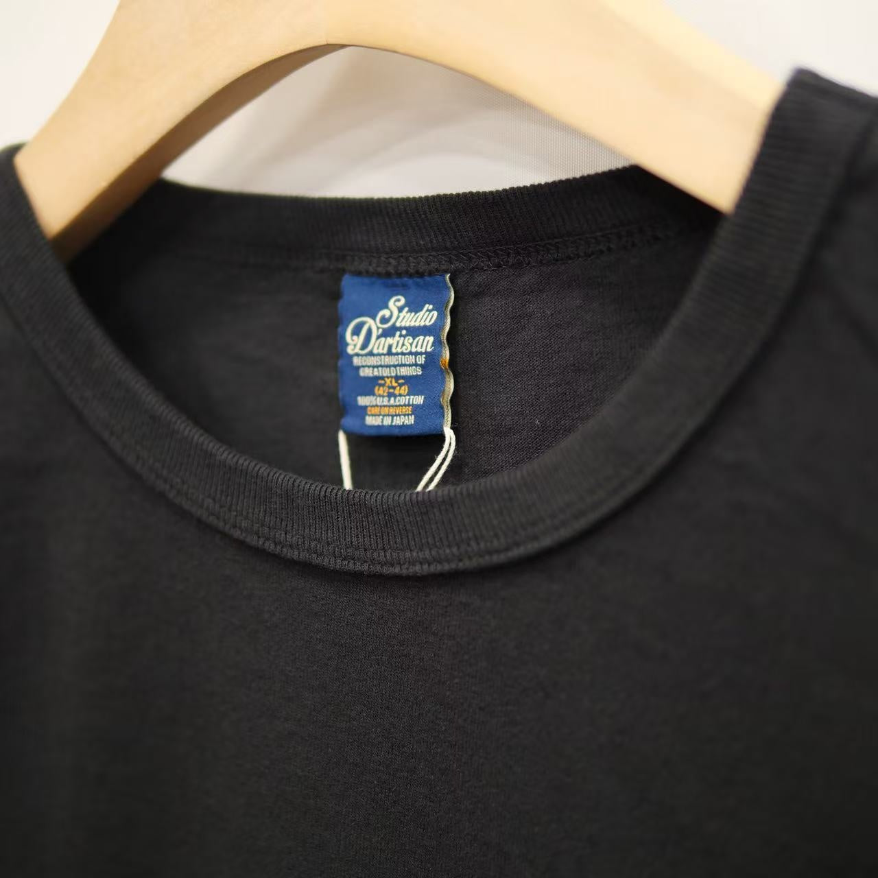 STUDIO D'ARTISAN デニムポケットTシャツ【8214B】