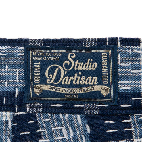 ステュディオ・ダルチザン STUDIO DARTISAN インディゴ野良着ショーツ【1918】