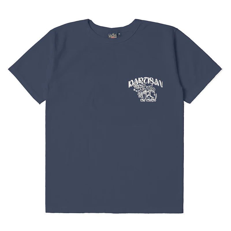 STUDIO D'ARTISAN 吊り編みプリントTシャツ【8179A】