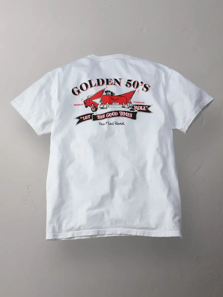 3本針の1本外し Tシャツ FN-THC-063