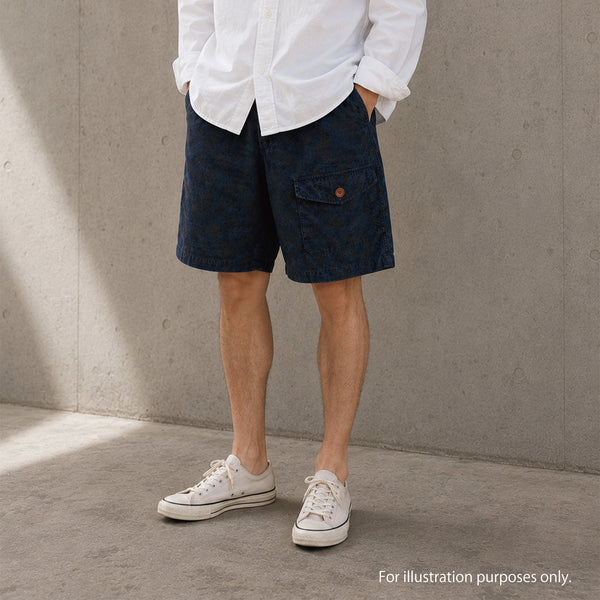 PREQUEL P1005 Combat Indigo Field Shorts コンバットショーツ
