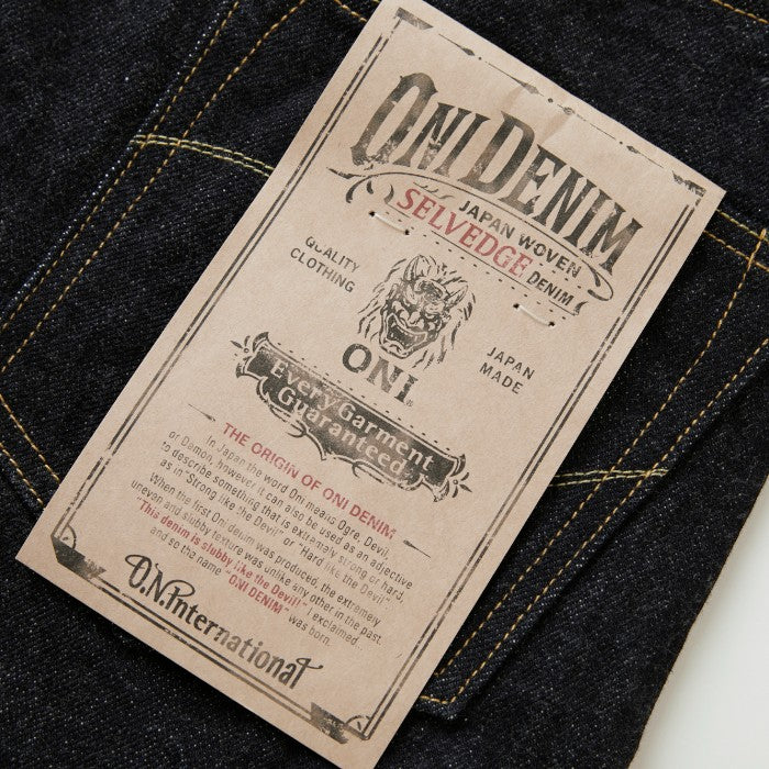 鬼デニム ONI DENIM 定番 【246】ニートストレートジーンズ スリムストレート15oz ジーンズ
