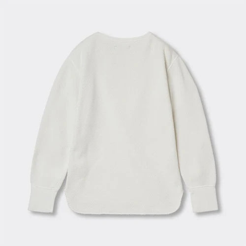 STUDIO D'ARTISAN Thermal Henry Neck shirt【OR-9101】