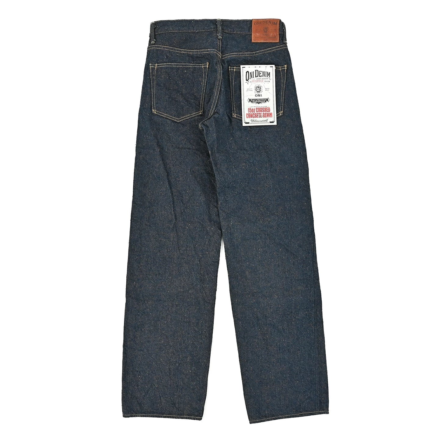 鬼デニム ONI DENIM 15ozワイドストレートジーンズ 【200CCD-MOCA】