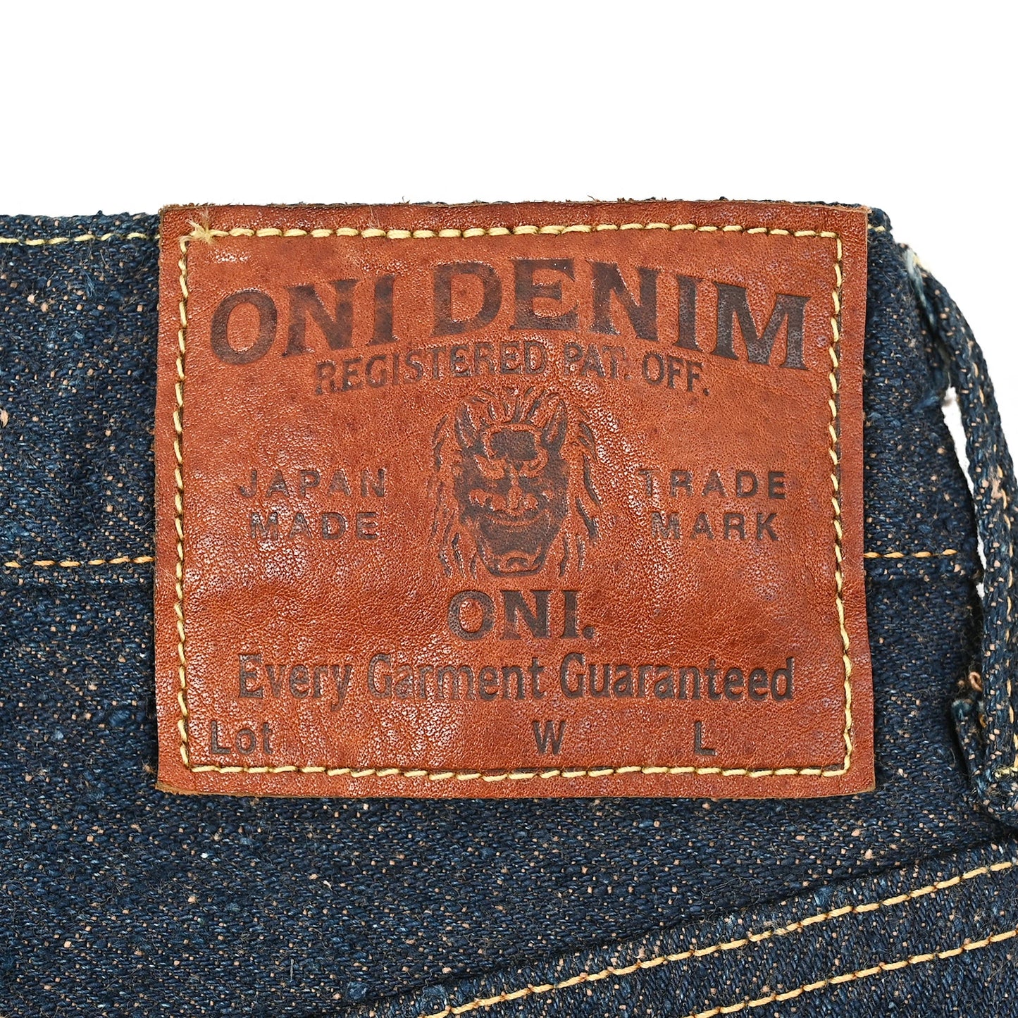 鬼デニム ONI DENIM 15ozワイドストレートジーンズ 【200CCD-MOCA】