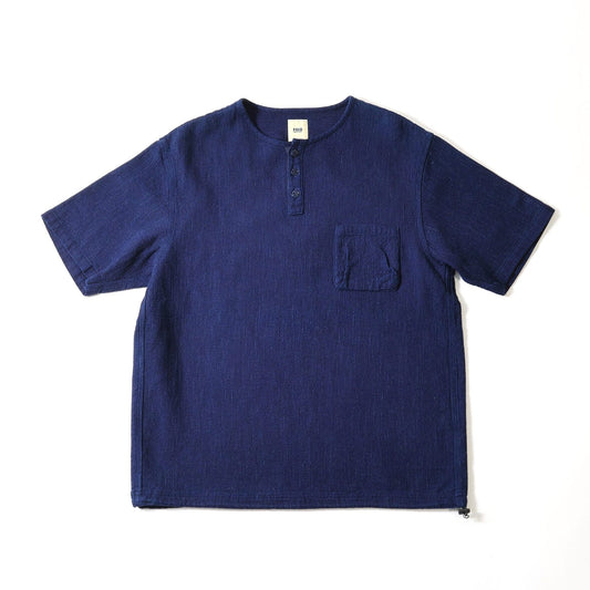 F3493 INDIGO WAFFLE-T