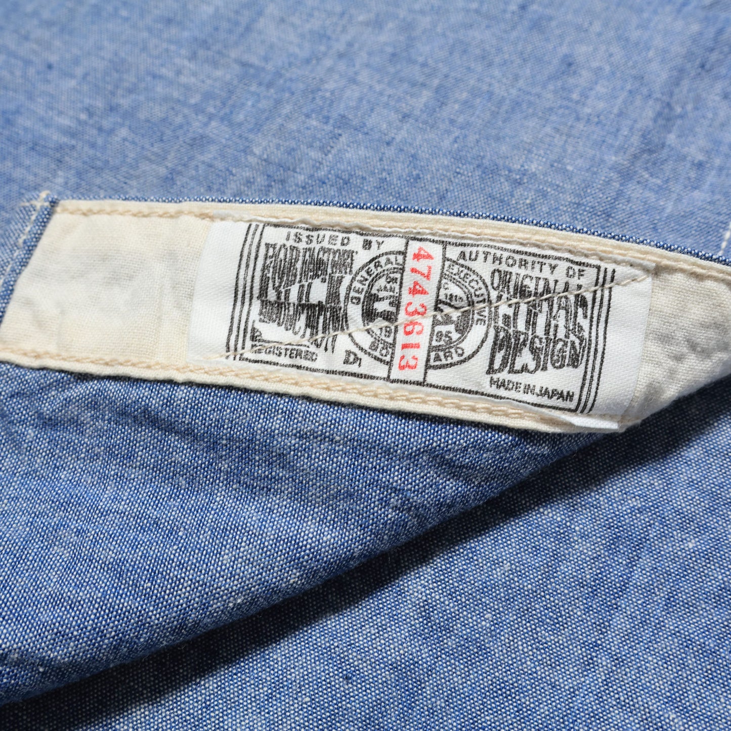F3494 CHAMBRAY WORK SHIRT