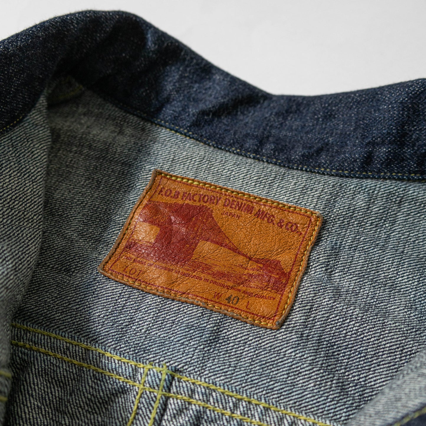 F2460 WWⅡ DENIM BLOUSE