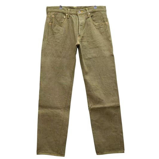 鬼デニム ONI DENIM【ONI-270OLD-18】 18ozオリーブデニム　