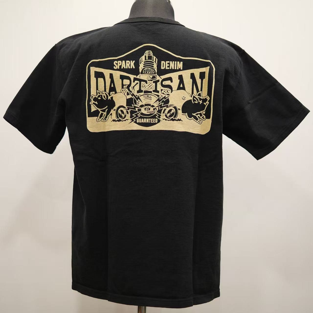 STUDIO D'ARTISAN  吊り編み 4本針フラットシーマ仕様 Tシャツ【8231A】