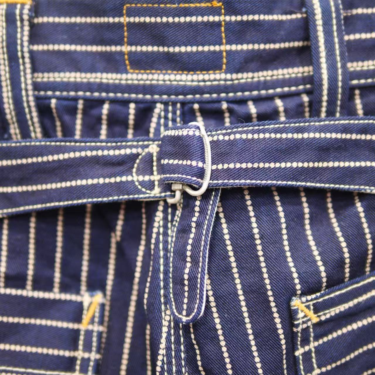 EIGHT-G(エイトジー) 11oz WABASH STRIPE WORK SHORT PANTS 8SP-16