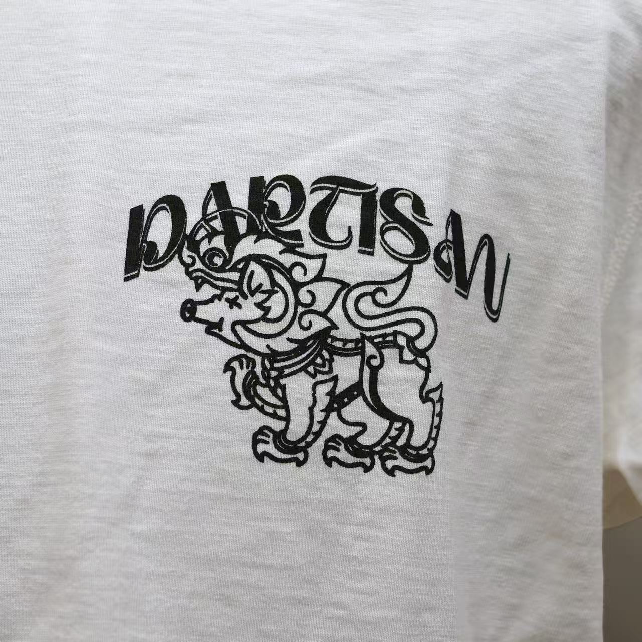 STUDIO D'ARTISAN  吊り編みプリントTシャツ【8179A】