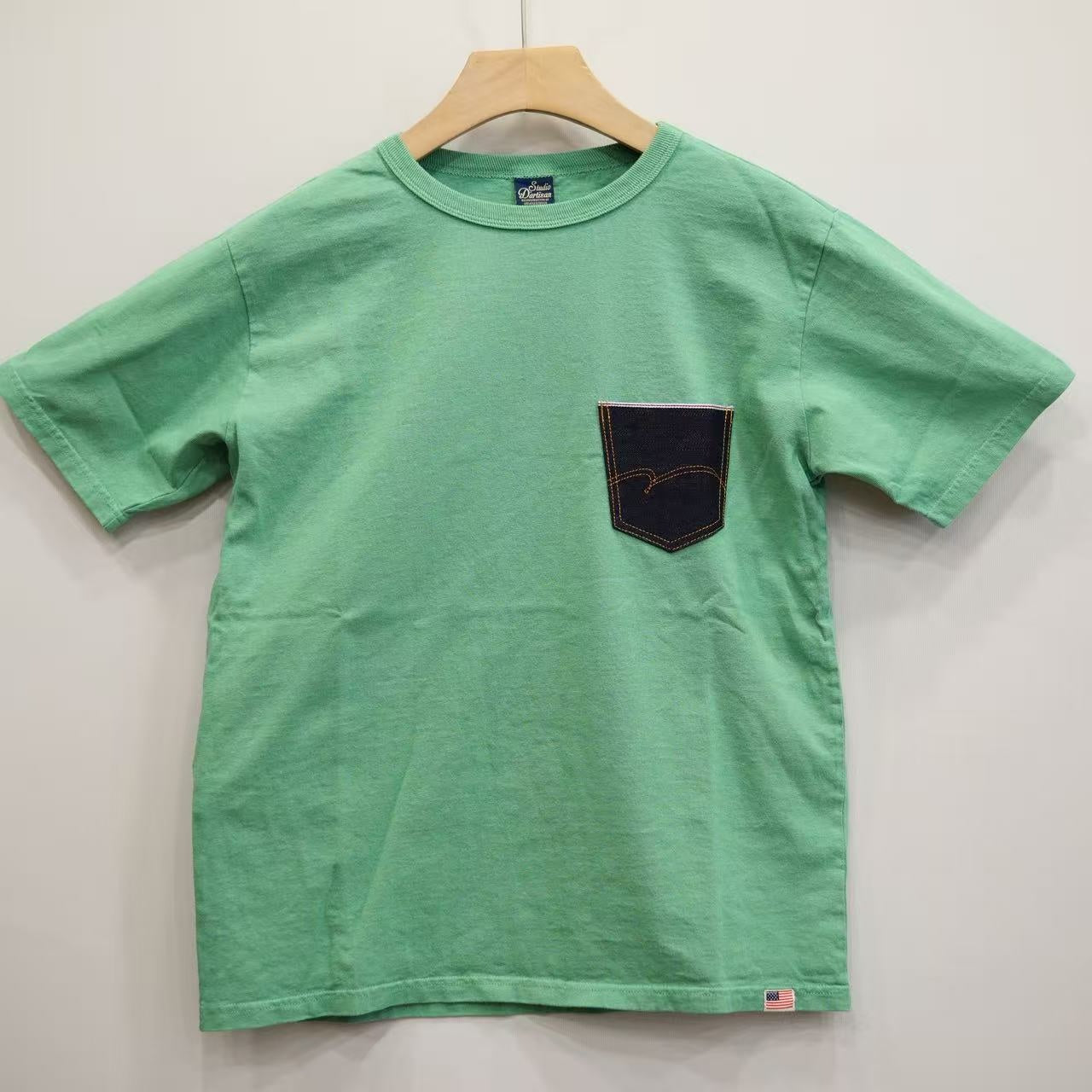 STUDIO D'ARTISAN　デニムポケットTシャツ【8214B】