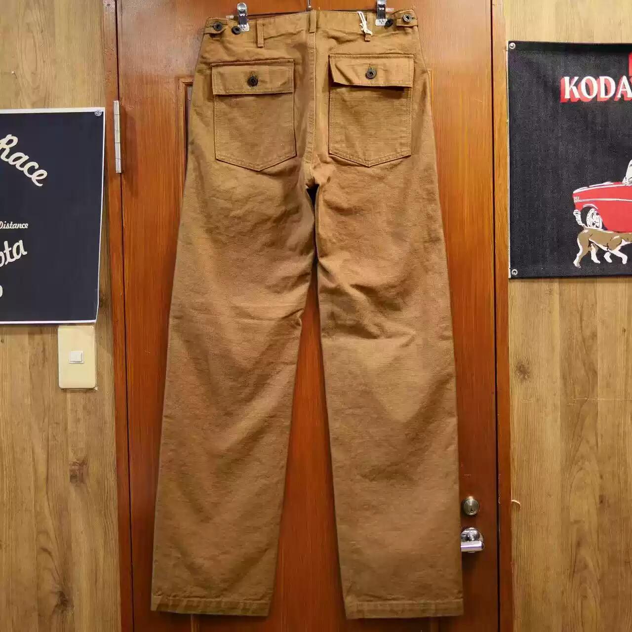 鬼デニム ONI DENIM【ONI-207HOX-BRK/OLB】 13oz.硫化ヘビーオックス ベイカーパンツ