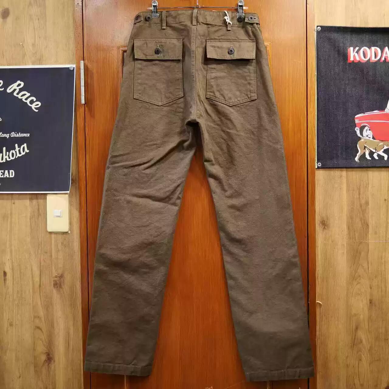 鬼デニム ONI DENIM【ONI-207HOX-BRK/OLB】 13oz.硫化ヘビーオックス ベイカーパンツ