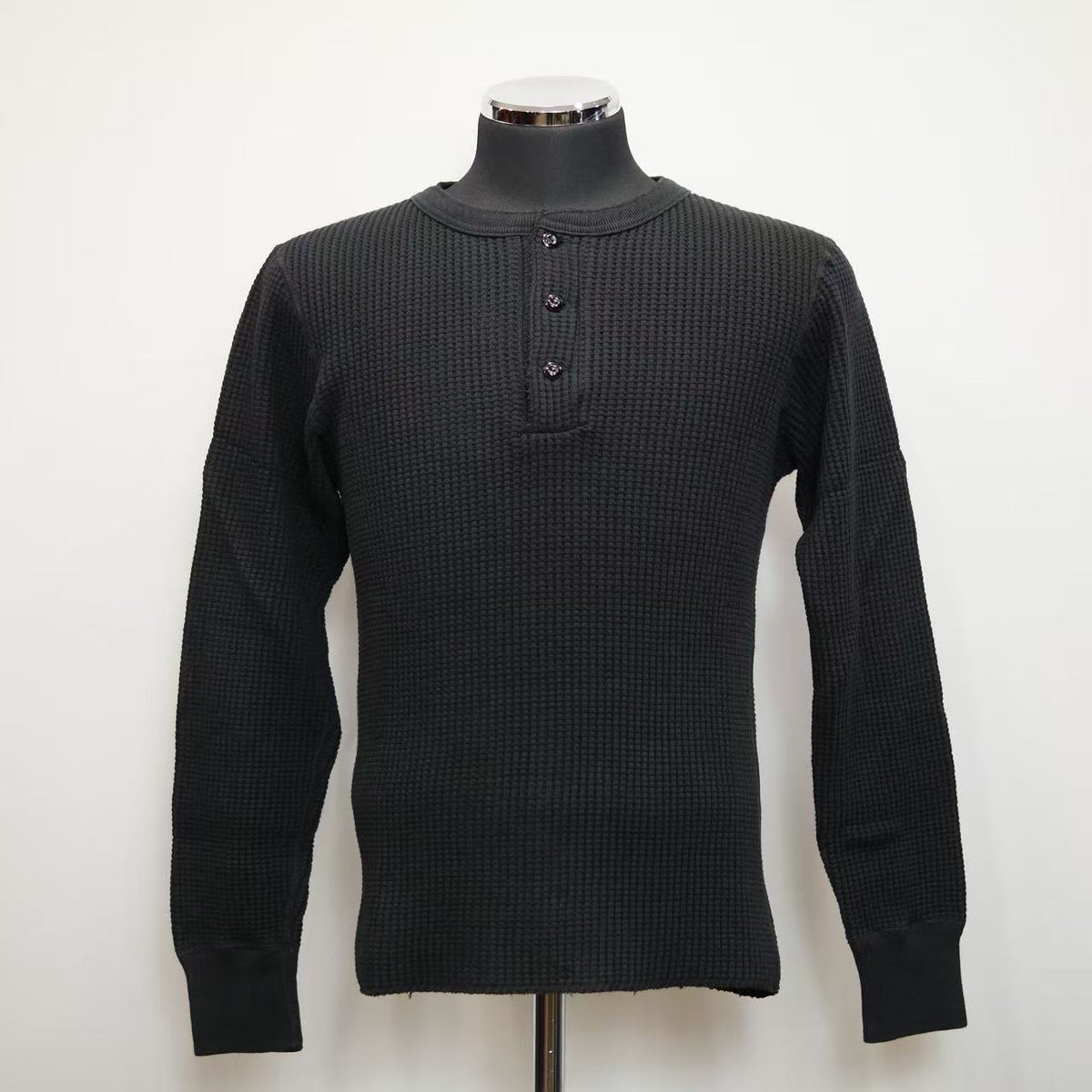 UES ビッグワッフル ヘンリーネックＴシャツ  66BW