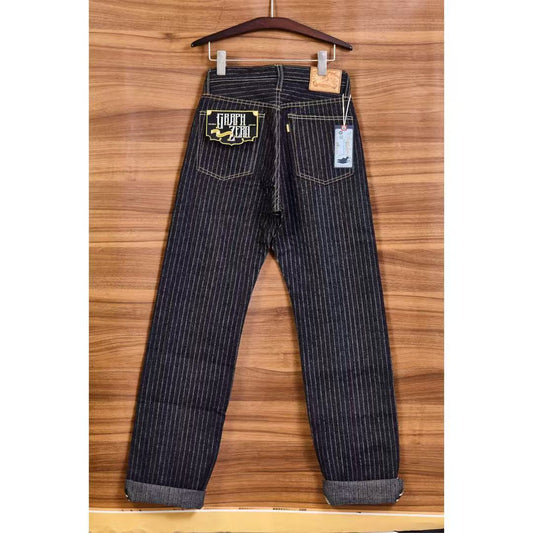 GRAPHZERO グラフゼロ 岡山ブランド 　針抜きストレートジーンズ OW【GZ-16ST-01】 16oz