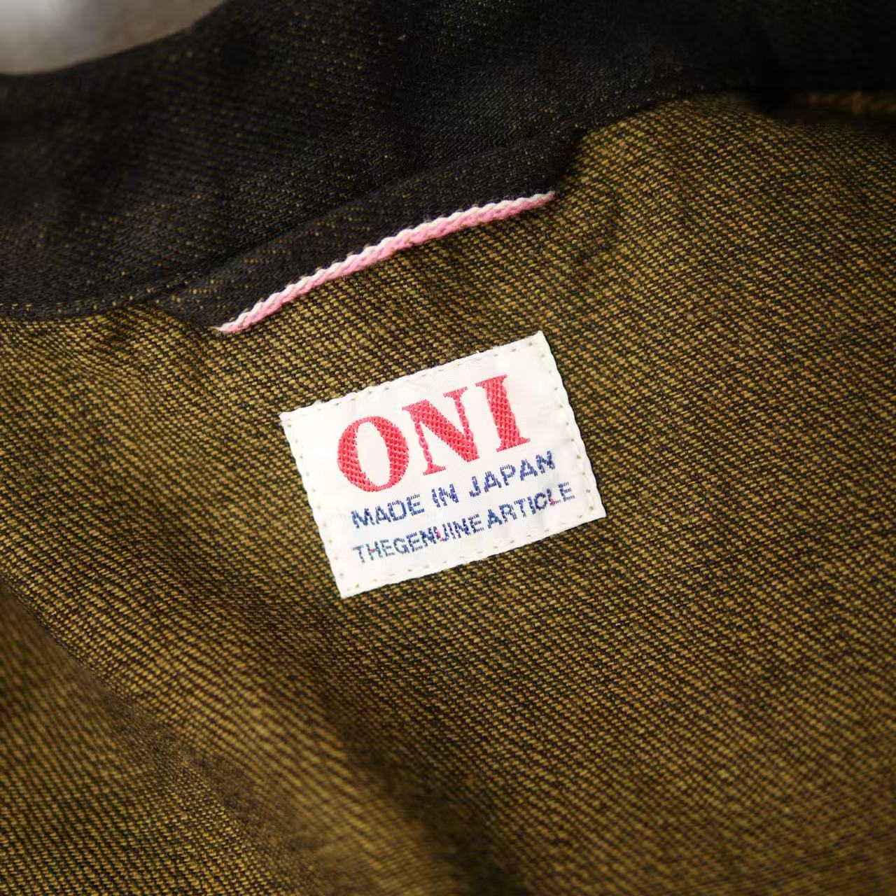 ONI DENIM 鬼デニム 12.5ozカバーオール 【03100-BKOL】