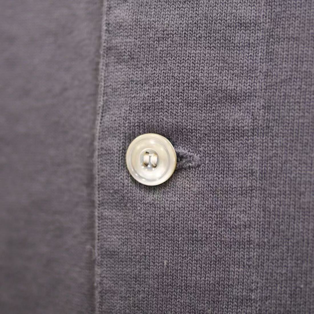 PREQUEL　C1016 Stiff Cotton Henley T-shirt  ヘンリーTシャツ