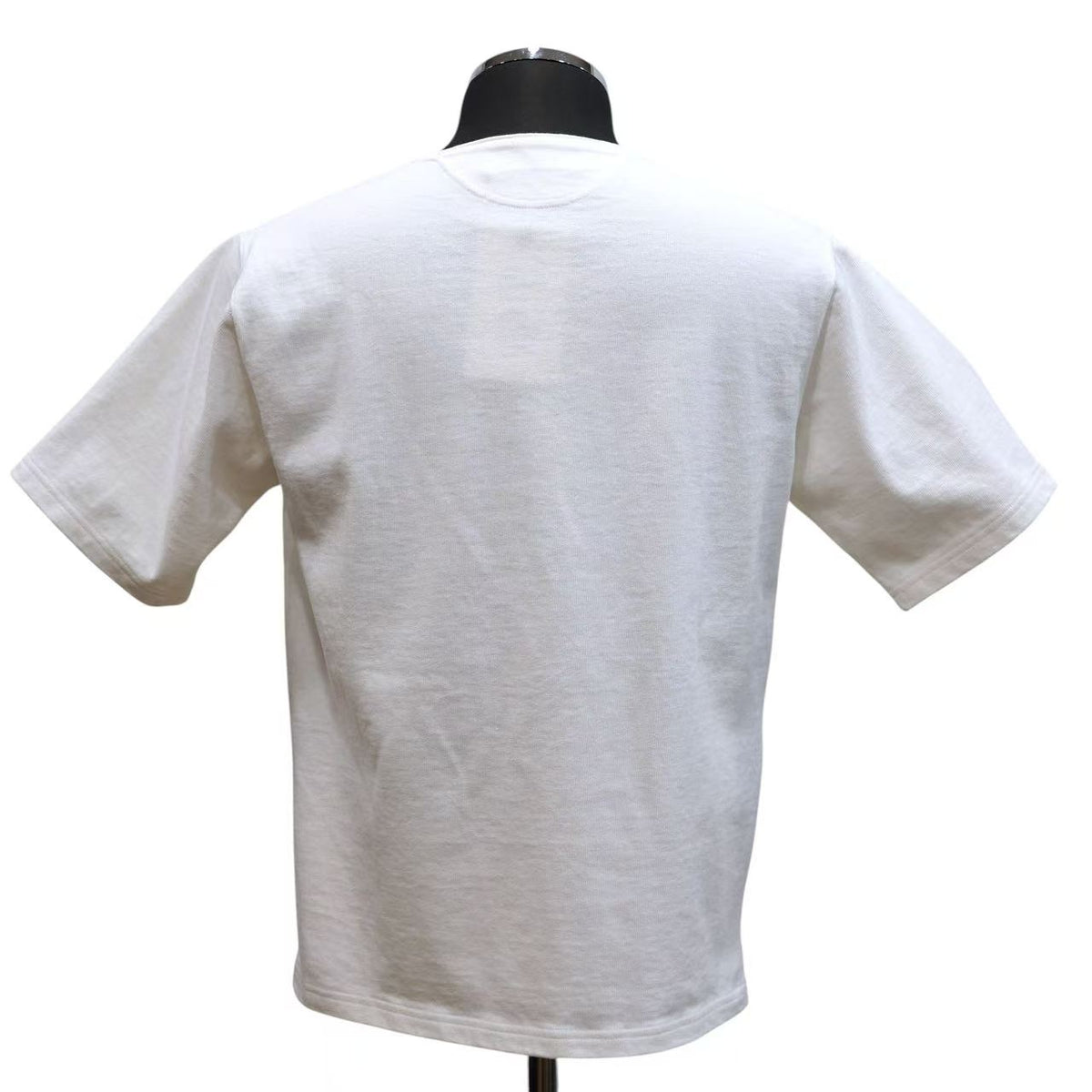 PREQUEL　C1016 Stiff Cotton Henley T-shirt  ヘンリーTシャツ