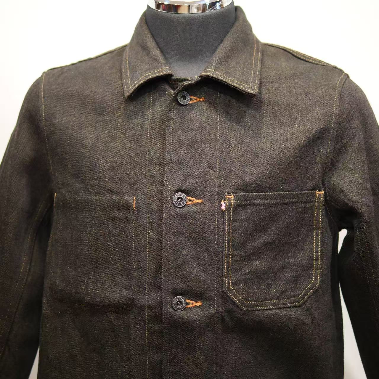 ONI DENIM 鬼デニム 12.5ozカバーオール 【03100-BKOL】