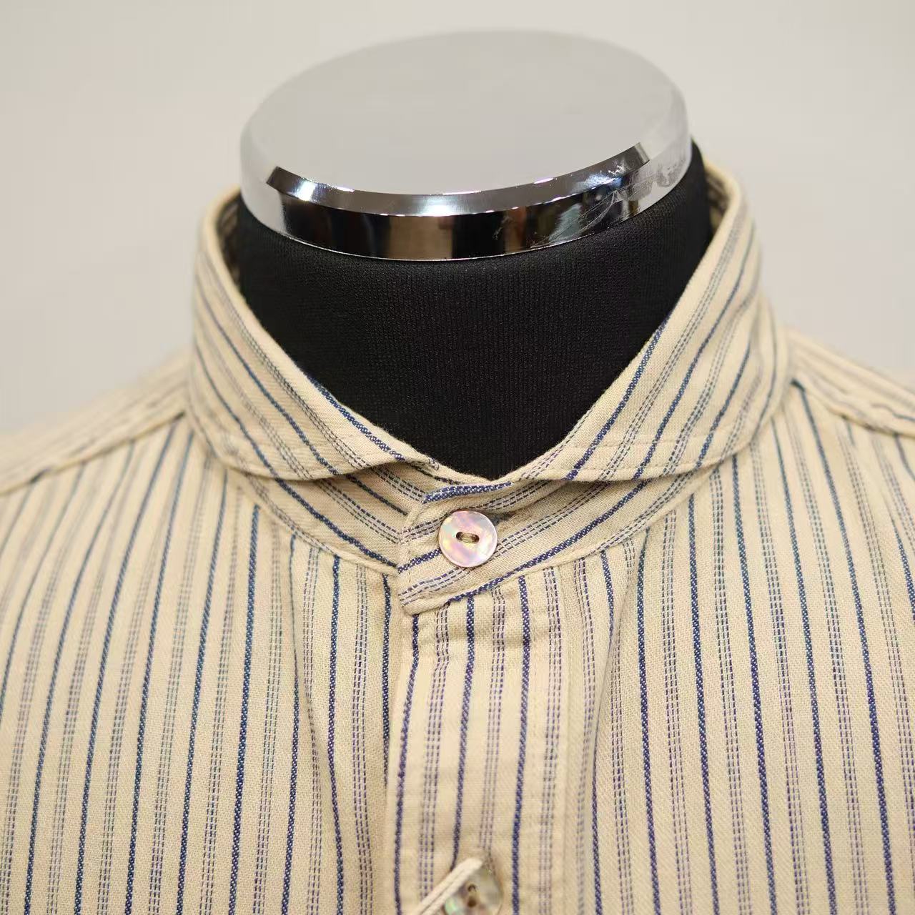 STUDIO D'ARTISAN　ORGUEIL  Shawl Collar Shirt【OR-5007E】