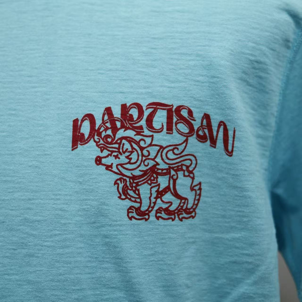 STUDIO D'ARTISAN  吊り編みプリントTシャツ【8179A】