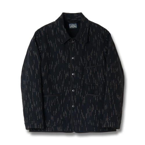 STUDIO D'ARTISAN  絣染ビーチクロスジャケット【4616】