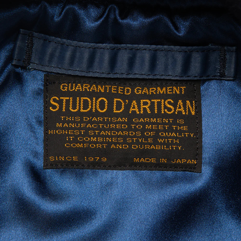 STUDIO DARTISAN - インディゴMA-1ジャケット【4623】