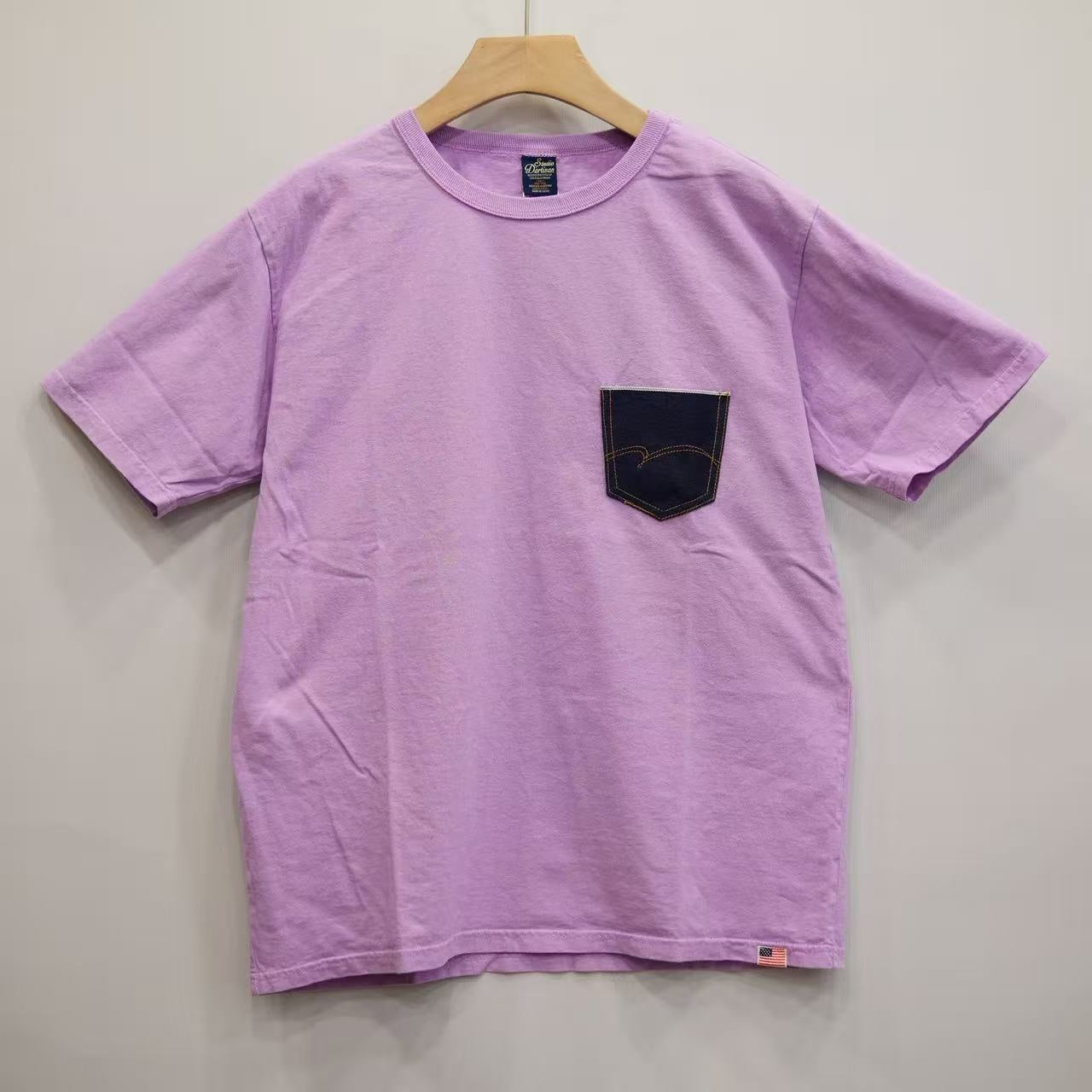 STUDIO D'ARTISAN　デニムポケットTシャツ【8214B】