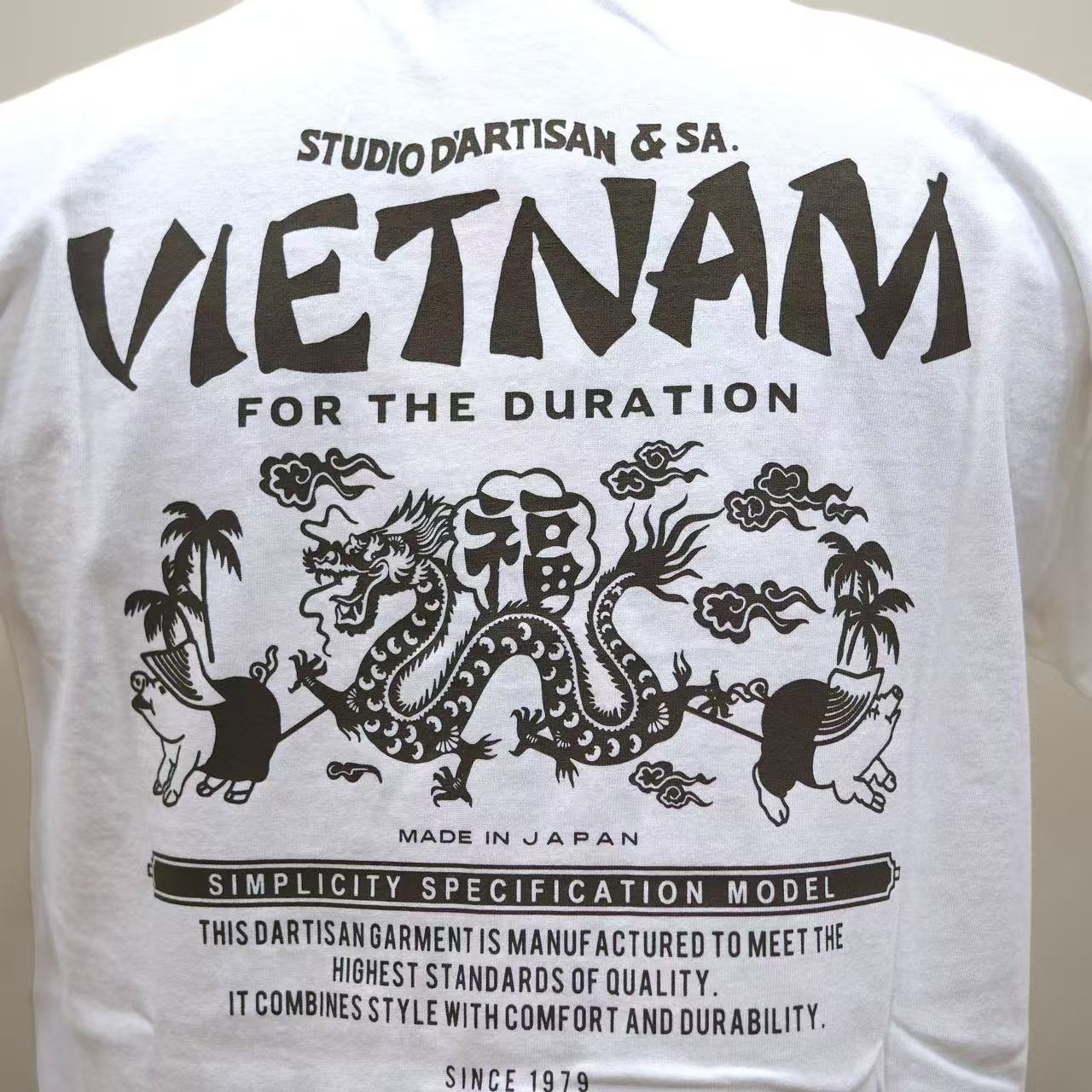 STUDIO D'ARTISAN - ベトナム大戦Tシャツ【8197】