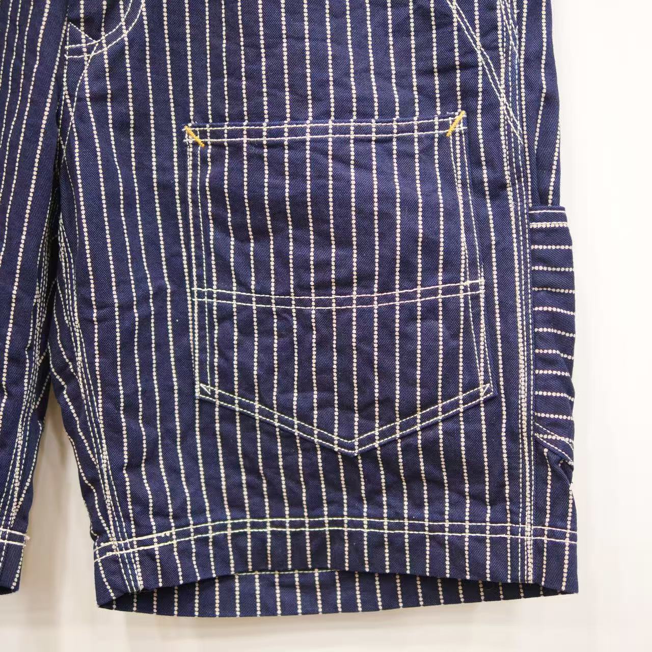 EIGHT-G(エイトジー) 11oz WABASH STRIPE WORK SHORT PANTS 8SP-16