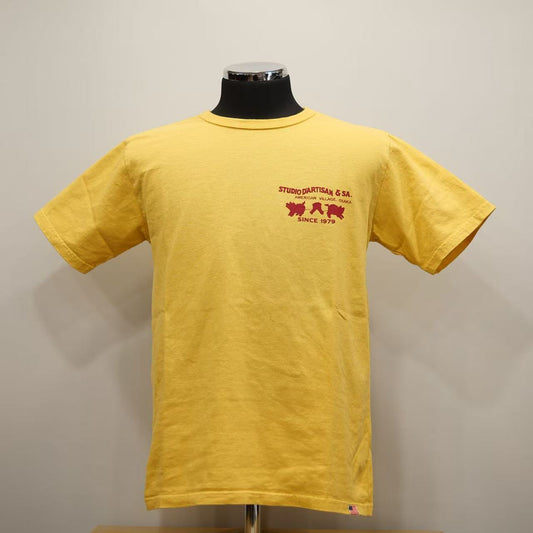 STUDIO D'ARTISAN - USAコットン定番プリントTシャツ【8235】