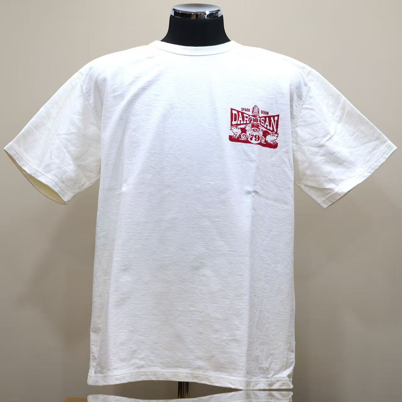 STUDIO D'ARTISAN  吊り編み 4本針フラットシーマ仕様 Tシャツ【8231A】