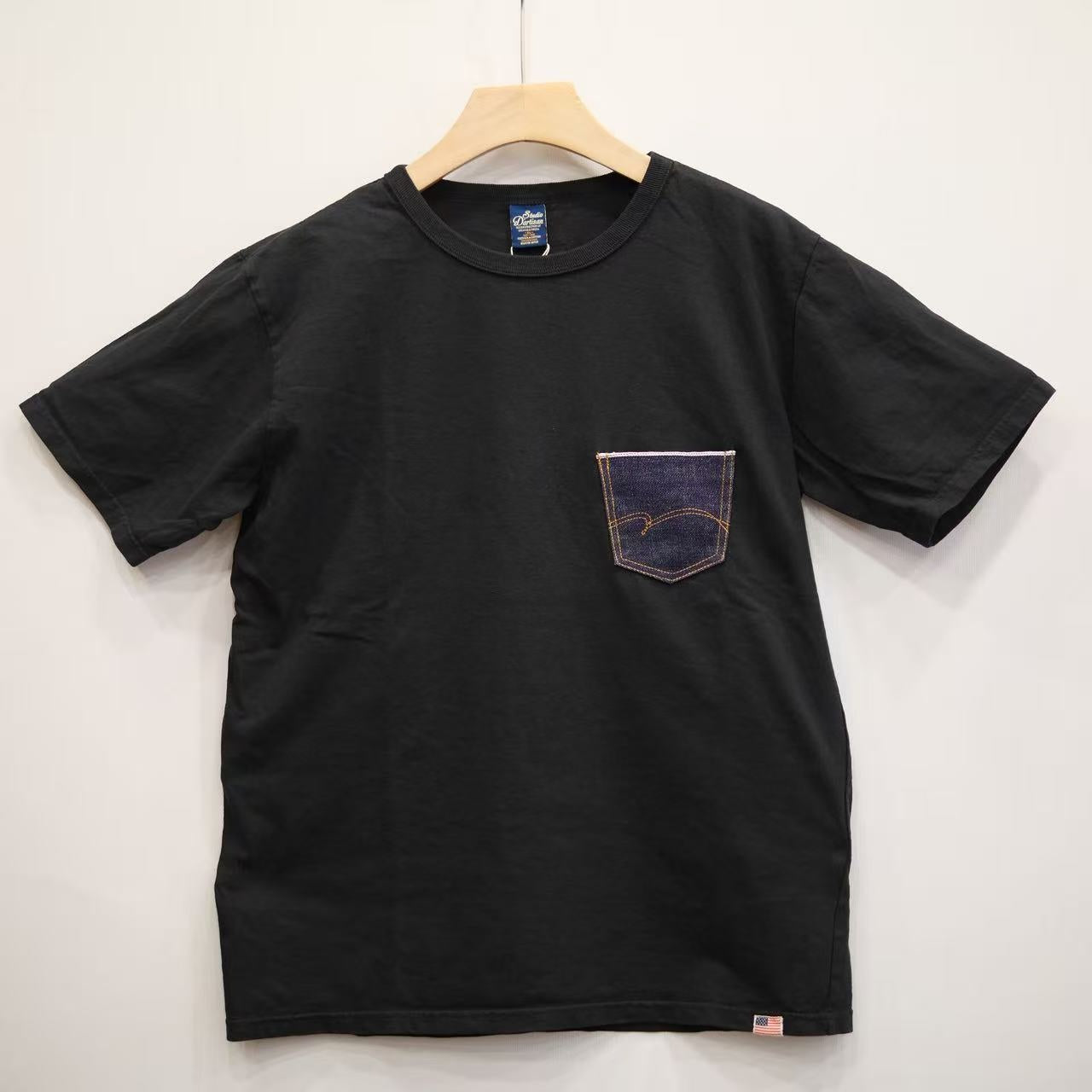STUDIO D'ARTISAN　デニムポケットTシャツ【8214B】