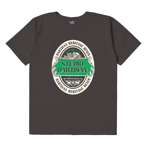 STUDIO D'ARTISAN  吊り編みプリントTシャツ【8179B】