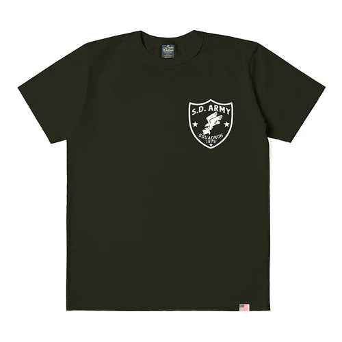 STUDIO D'ARTISAN　USAコットンプリントTシャツ【8182B】