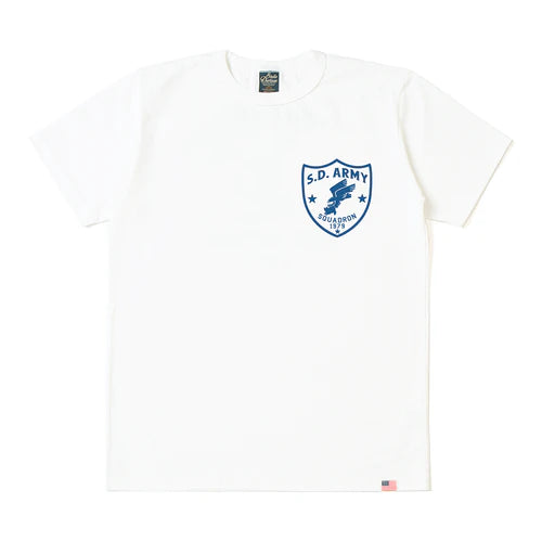 STUDIO D'ARTISAN　USAコットンプリントTシャツ【8182B】