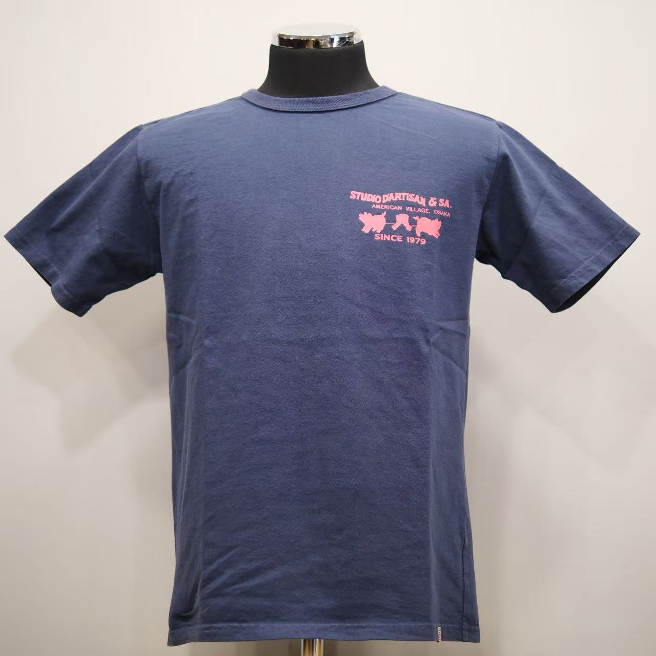 STUDIO D'ARTISAN - USAコットン定番プリントTシャツ【8235】