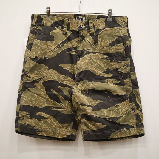 EIGHT-G(エイトジー)　JOHN WAYNE TIGER SHORT PANTS カモフラージュ柄ショートパンツ　8SP-17