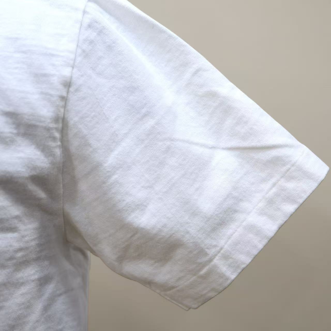 STUDIO D'ARTISAN  石川台吊編み天竺ヘンリーネックTシャツ【8205】