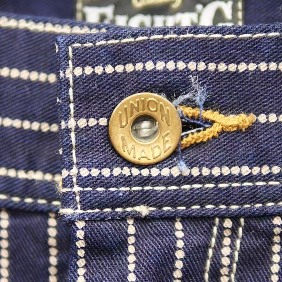 EIGHT-G(エイトジー) 11oz WABASH STRIPE WORK SHORT PANTS 8SP-16