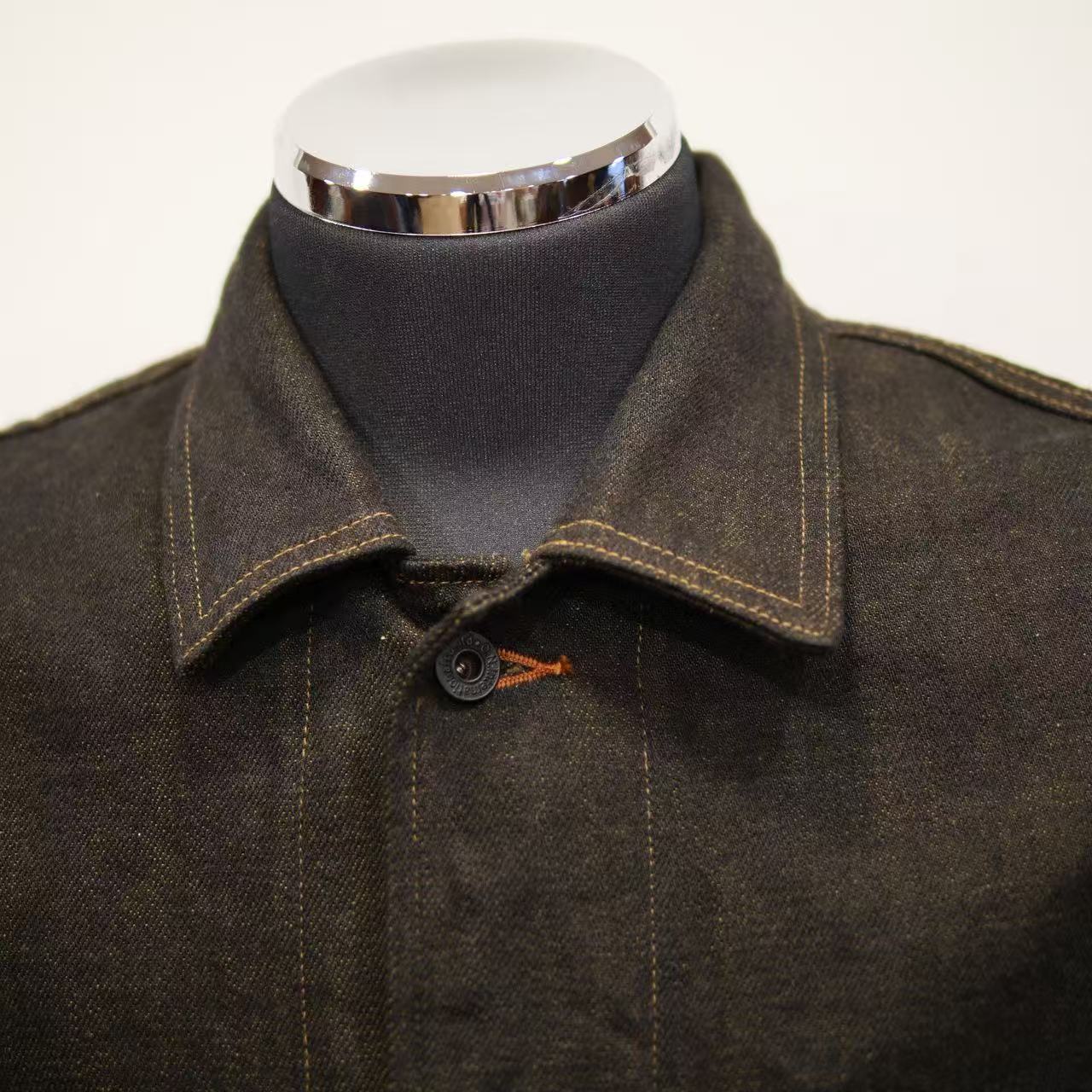 ONI DENIM 鬼デニム 12.5ozカバーオール 【03100-BKOL】