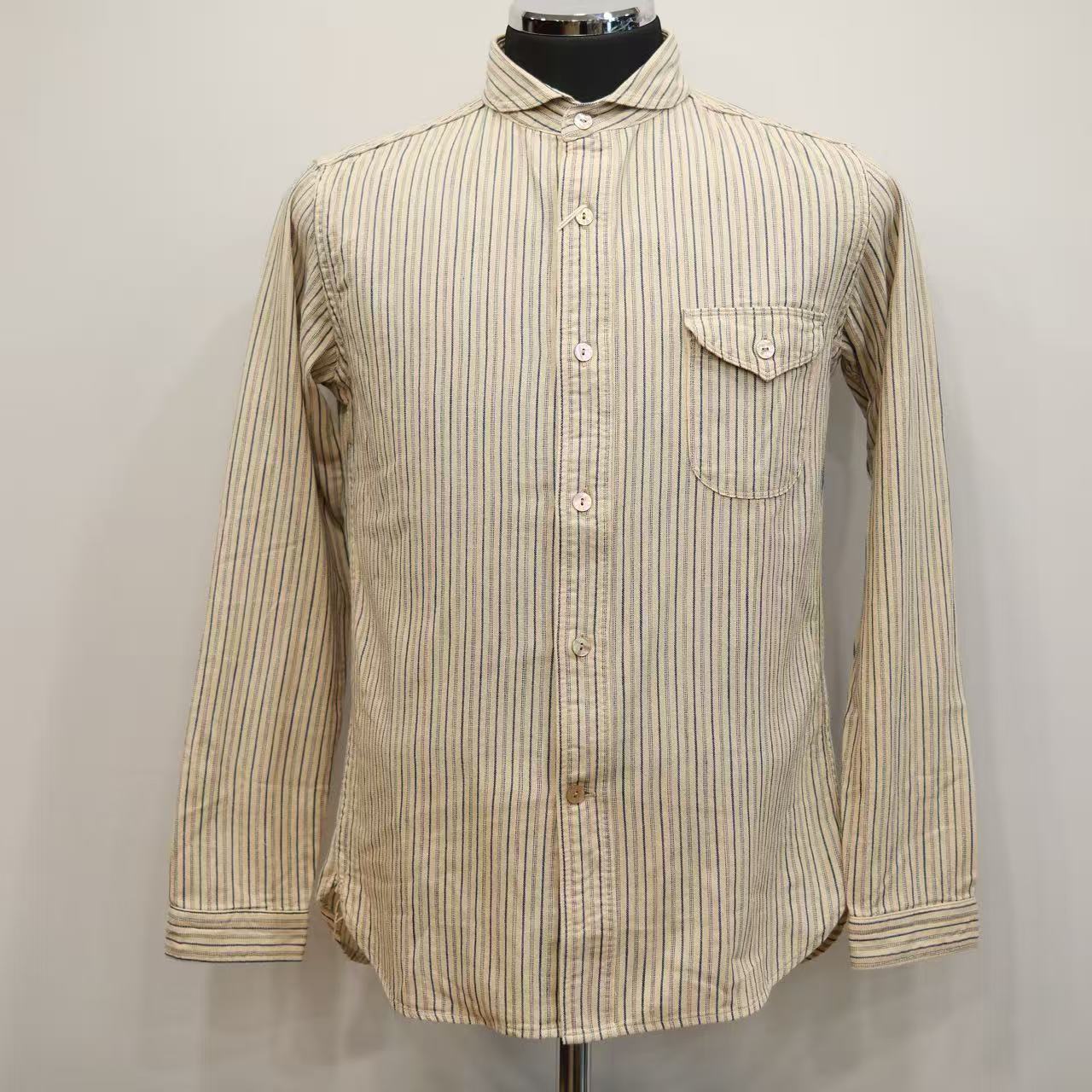 STUDIO D'ARTISAN　ORGUEIL  Shawl Collar Shirt【OR-5007E】