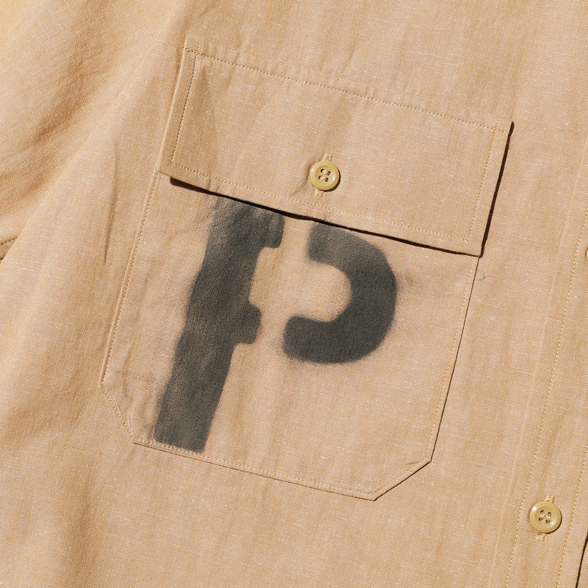 JELADO  S/S Officer Shirt PW Stencil Custom【CT21114B】