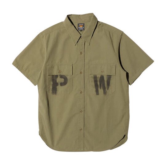 JELADO  S/S Officer Shirt PW Stencil Custom【CT21114B】