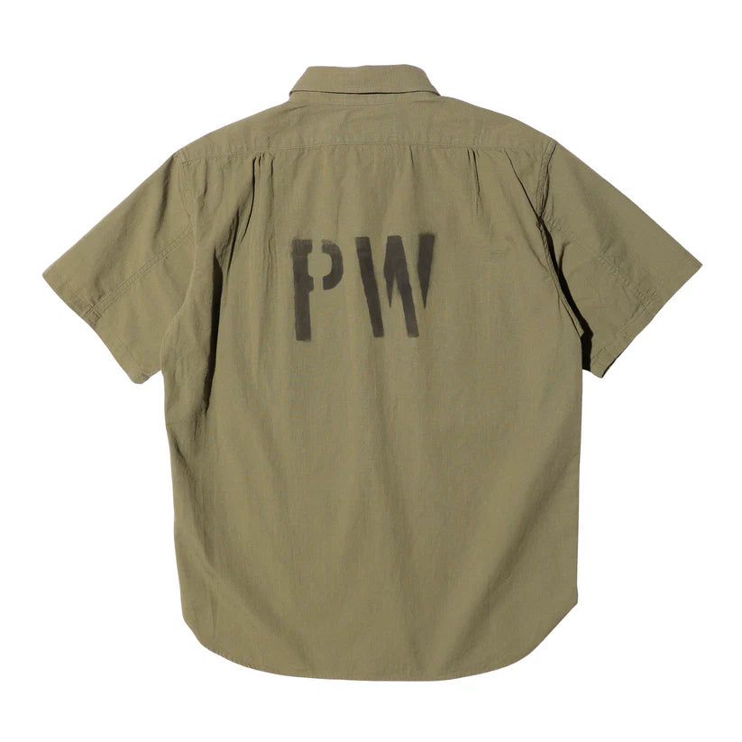 JELADO  S/S Officer Shirt PW Stencil Custom【CT21114B】
