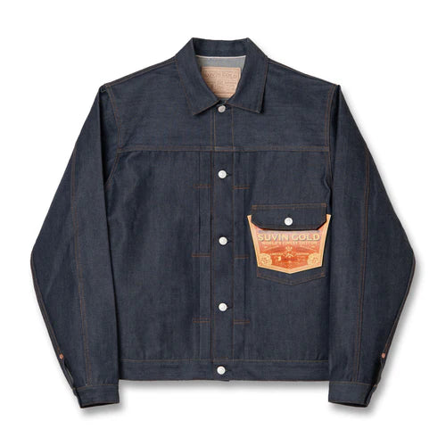 STUDIO D'ARTISAN　スヴィンゴールドデニムジャケット【D4646】