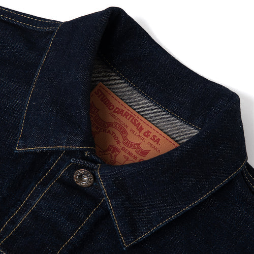 STUDIO D'ARTISAN 　16oz大戦デニムジャケット【D4677】