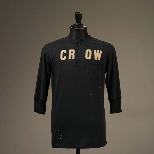 CROW - HALF SLEEVE HENRY T-SHIRTS / OC5115　
